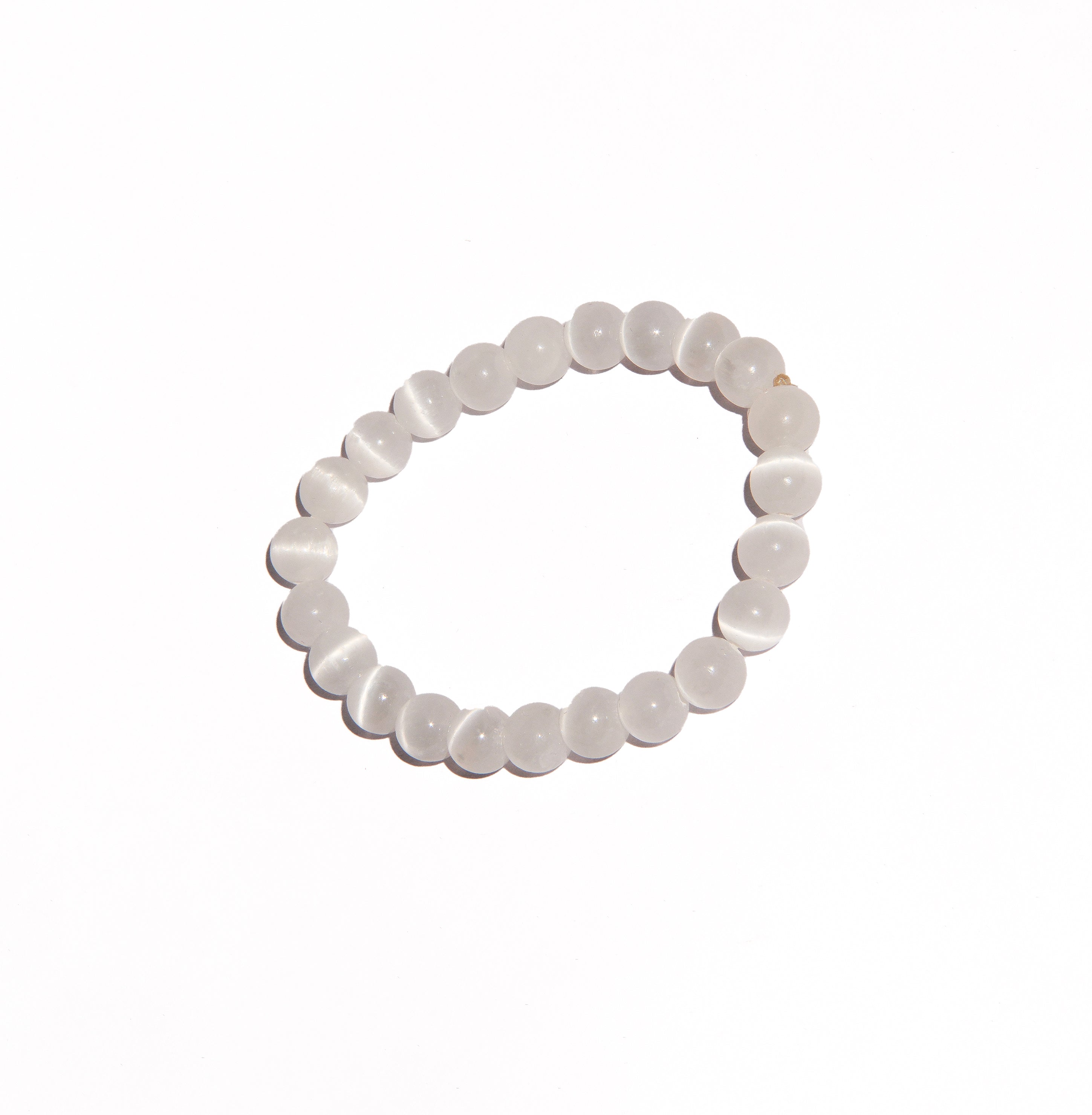 Natural Selenite Bracelet