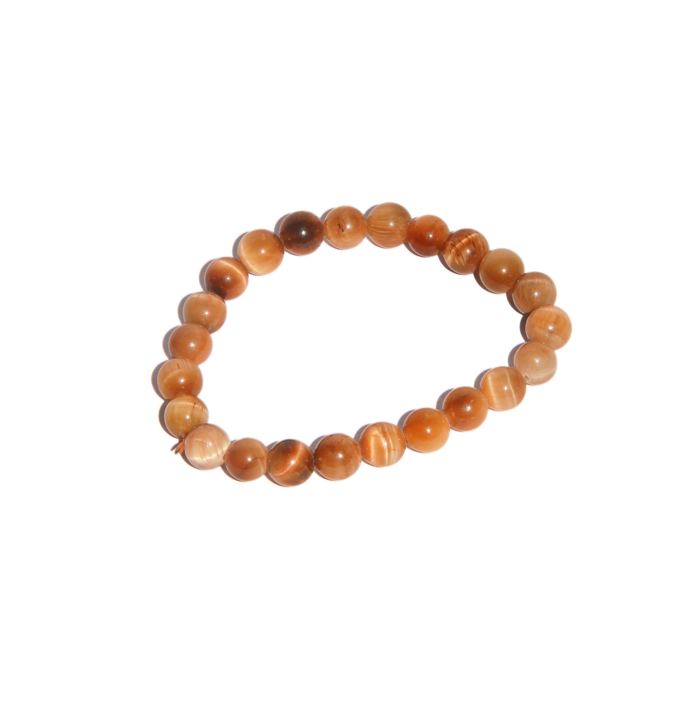 Yellow Cats Eye Bracelet